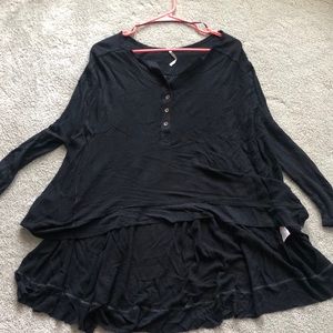 Free People High-Low tunic